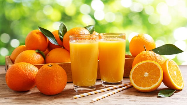 Large Orange Juice.