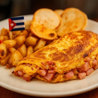 Omelette Ham & Cheese