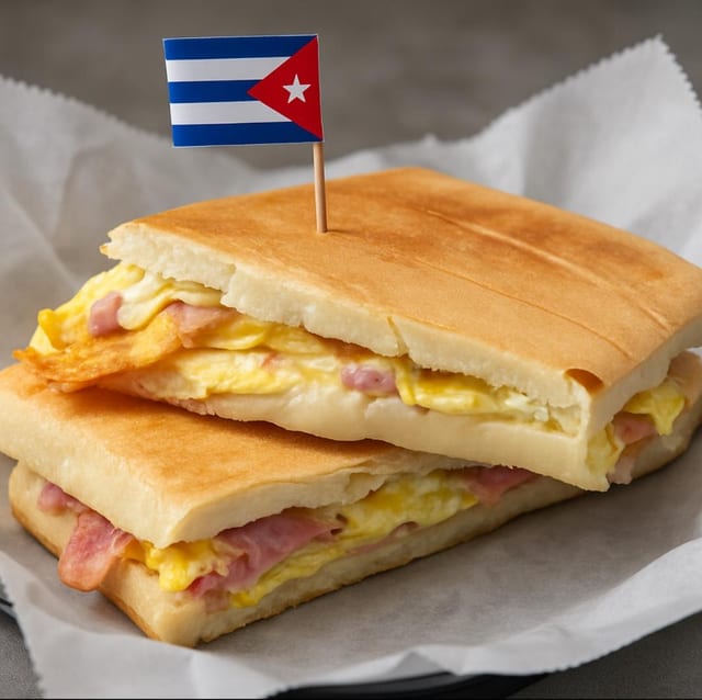 Egg Ham & Cheese Sandwich.