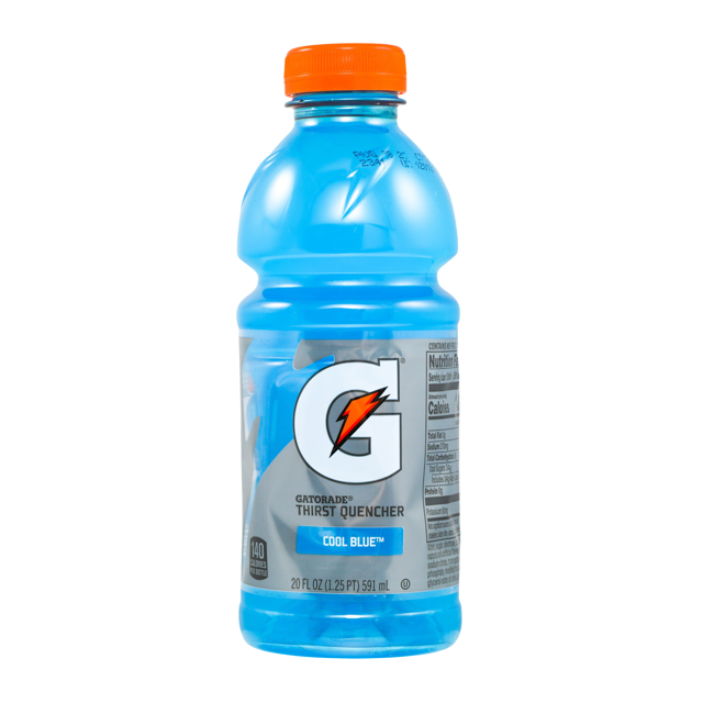 Gatorade (Blue).